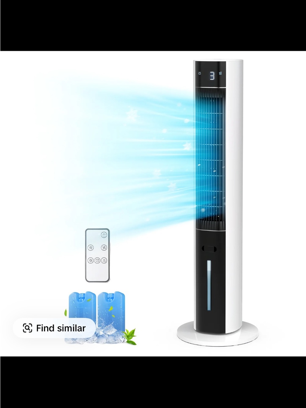 NEVER OPEN/USED Portable Air Conditioner/Quiet Tower Cooling Fan